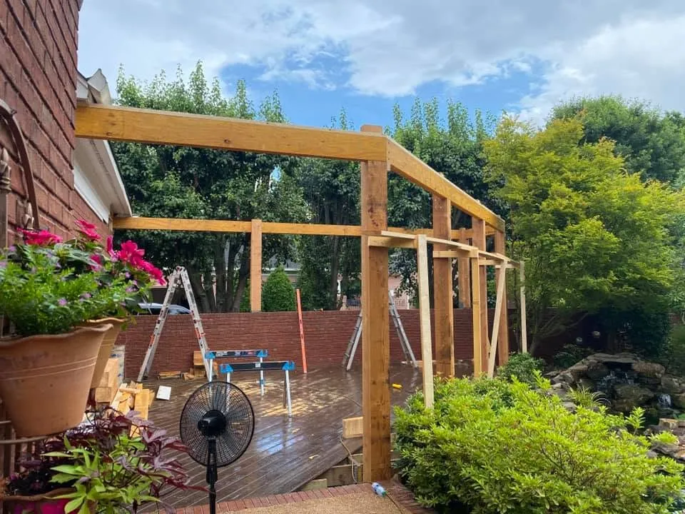 Vaulted Cedar Patio Cover, photo 5