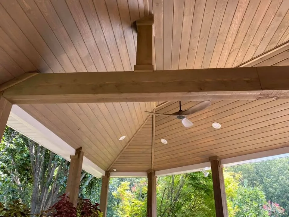 Vaulted Cedar Patio Cover, photo 1